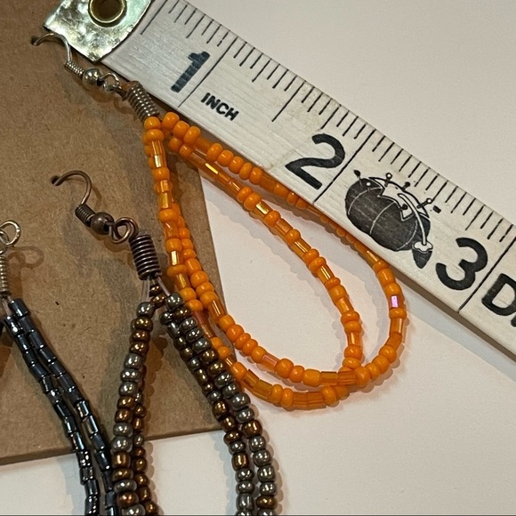 Vintage Boho Mismatch Earrings - Picture 7 of 7